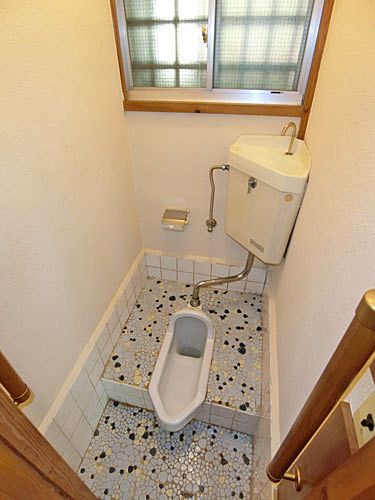 今までの和式トイレ