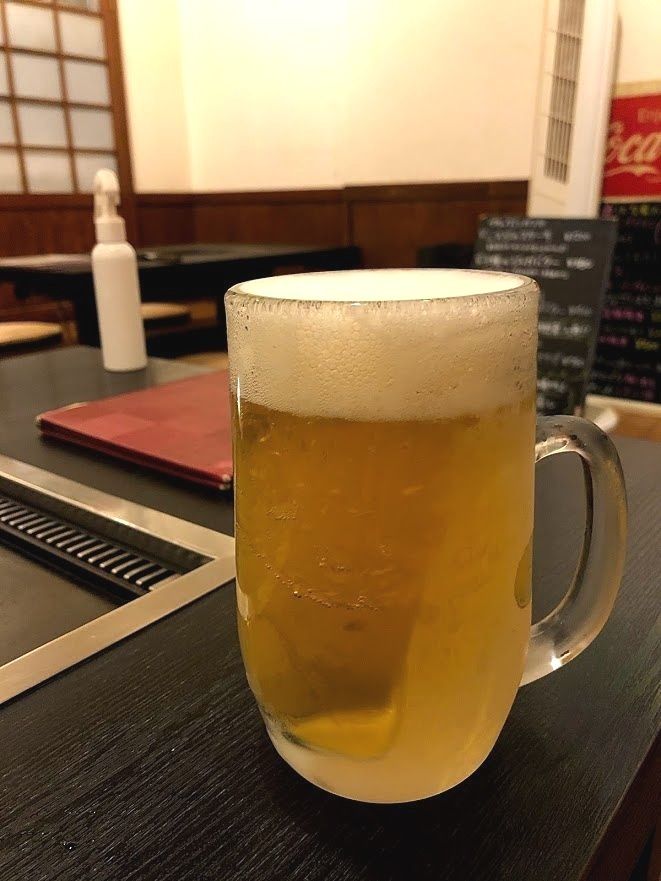 ジョッキ生ビール