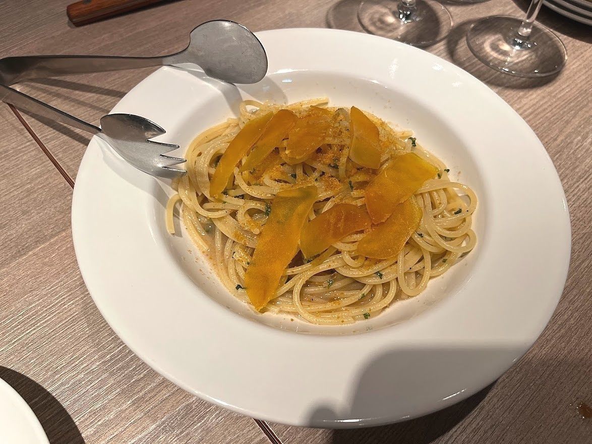 イタリア・サルデーニャ産からすみのスパゲティ